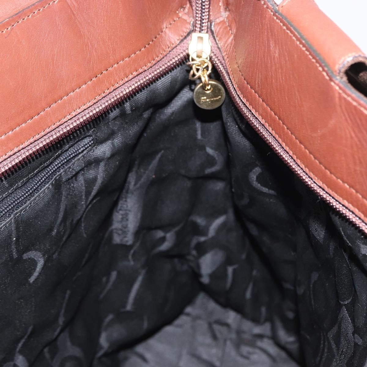 Salvatore Ferragamo Vara Tote Canvas, BROWN, CANVAS, Tote bag
