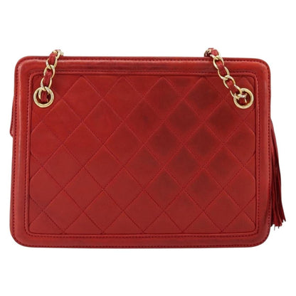 Chanel Chain Clutch Leather, Multicolour, Leather, Handbag