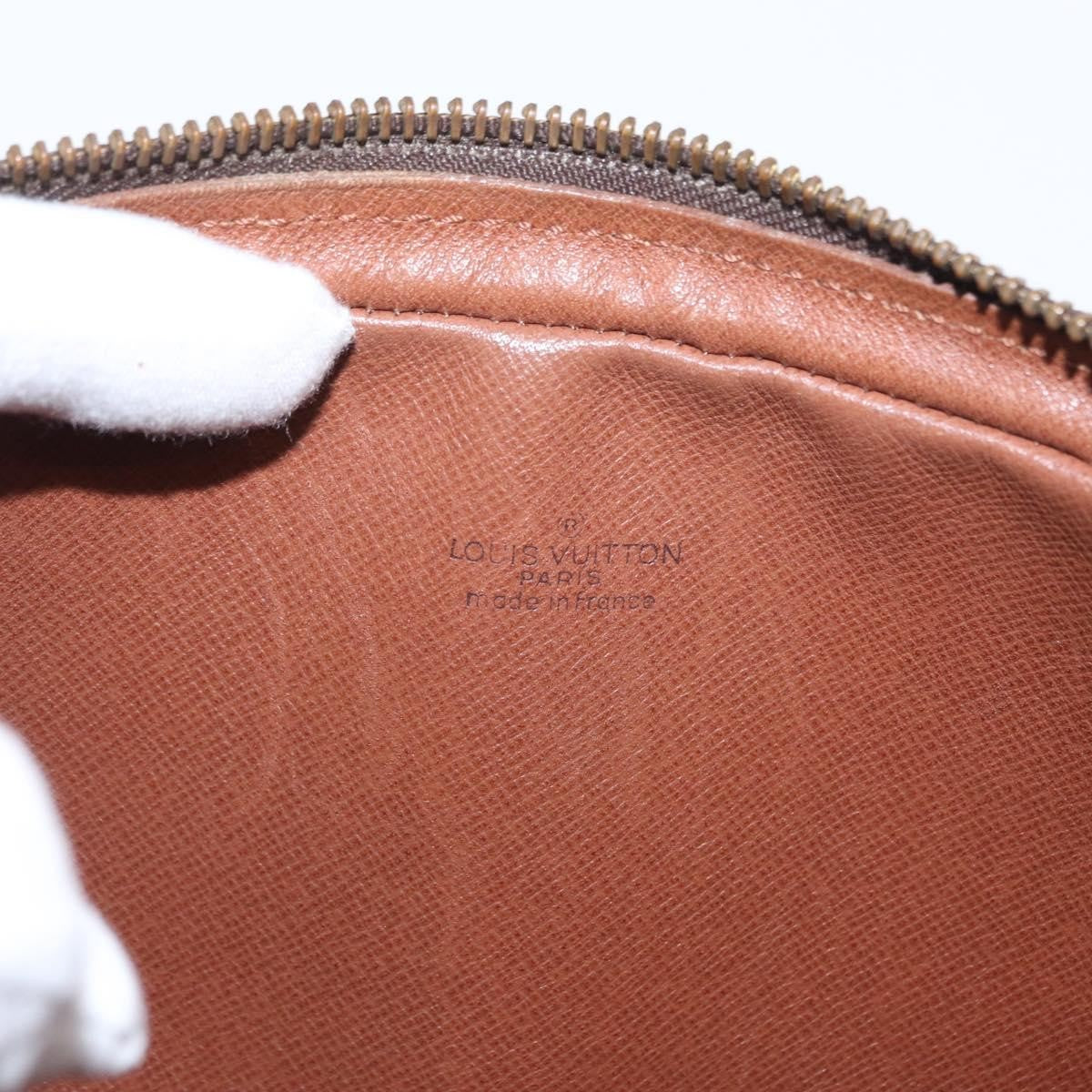 Louis Vuitton Marly Dragonne Clutch Monogram Canvas, BROWN, CANVAS, Clutche & pouche