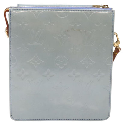 Louis Vuitton Mott Handbag Monogram Vernis, GRAY, PATENT_LEATHER, Handbag