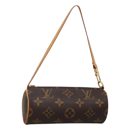 Louis Vuitton Papillon Pochette Monogram Canvas, BROWN, CANVAS, Handbag