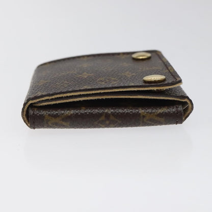 Louis Vuitton CASE JEWELRY BOX Canvas, BROWN, CANVAS, Wallets