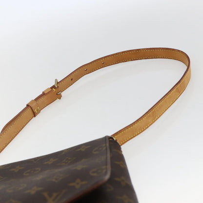 Louis Vuitton Musette Salsa Handbag Monogram Canvas, BROWN, CANVAS, Shoulder bag