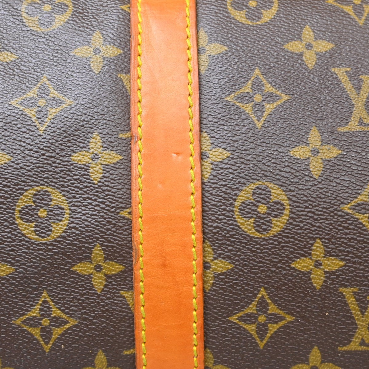 Louis Vuitton Keepall Bag Monogram Canvas, Brown, Canvas, Travel Bag