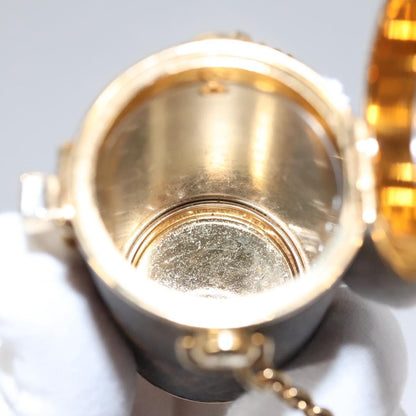 Louis Vuitton Lipstick Case on Chain Monogram Canvas, BROWN, CANVAS, Clutche & pouche