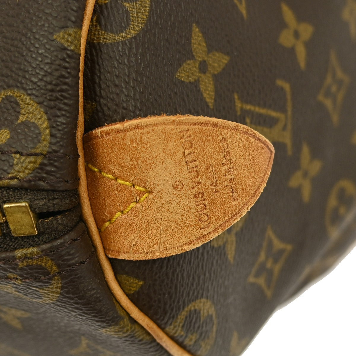 Louis Vuitton Keepall Bag Monogram Canvas, BROWN, CANVAS, Travel bag