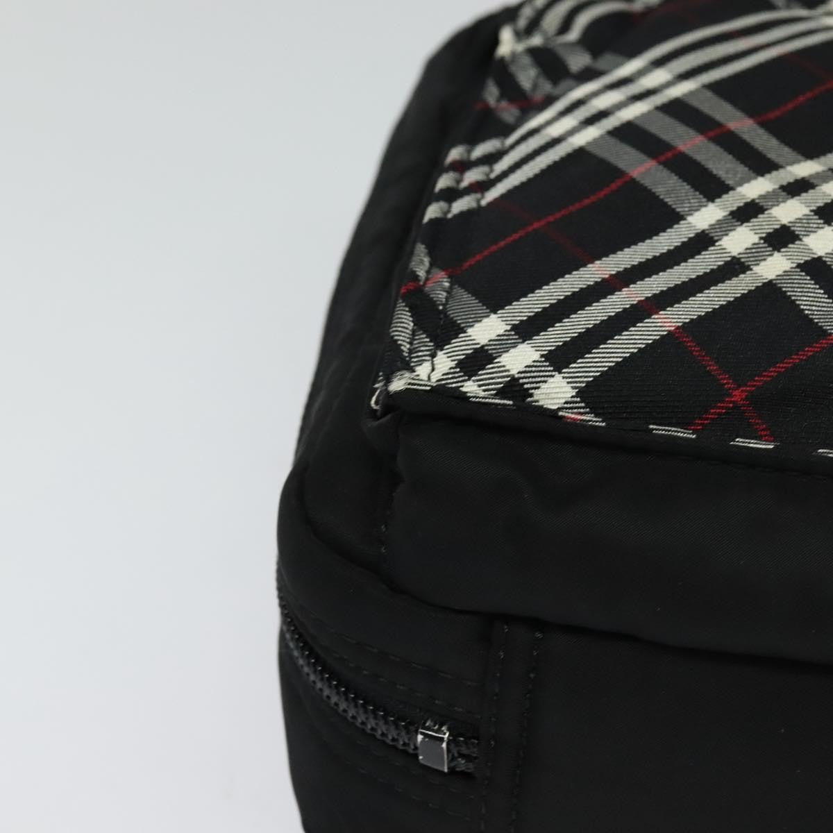 Burberry Nova check Black Label Nylon, Black, Nylon, Shoulder Bag