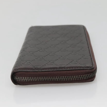 Gucci Guccissima Wallet Motif GG, BROWN, LEATHER, Wallets