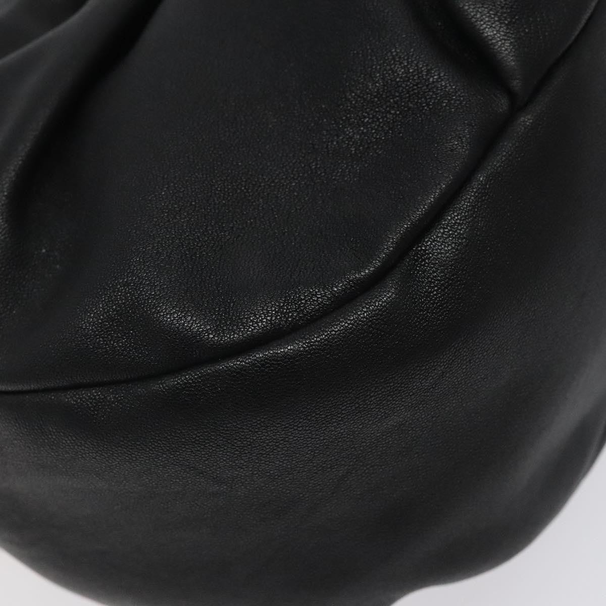 Salvatore Ferragamo Miss Vara Giusy Hobo Leather, BLACK, LEATHER, Shoulder bag