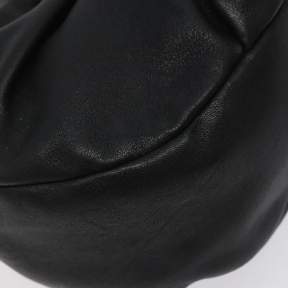 Salvatore Ferragamo Miss Vara Giusy Hobo Leather, BLACK, LEATHER, Shoulder bag