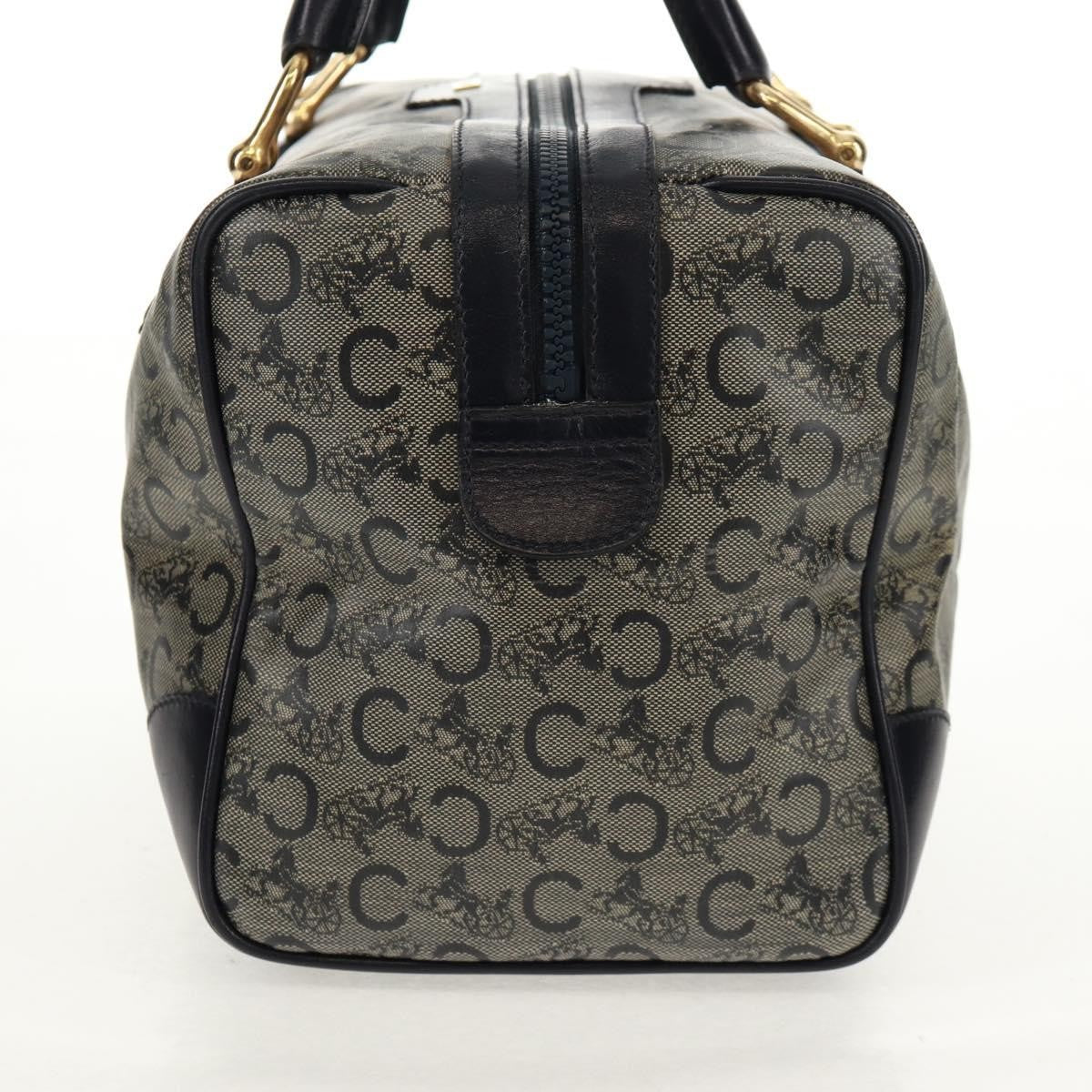 Celine C Sulky Boston bag Canvas, NAVY, CANVAS, Travel bag