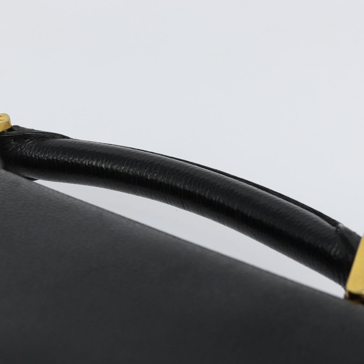 Chanel Vintage Lock Briefcase Caviar, BLACK, LEATHER, Briefcase