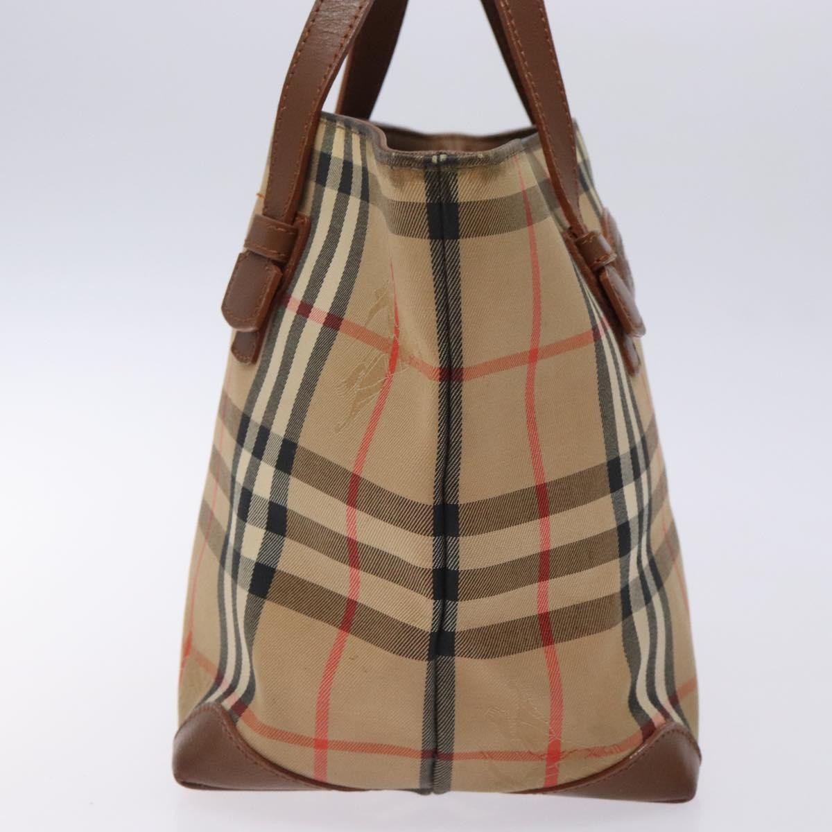 Burberry Nova Check Tote canvas check pattern, BEIGE, CANVAS, Tote bag
