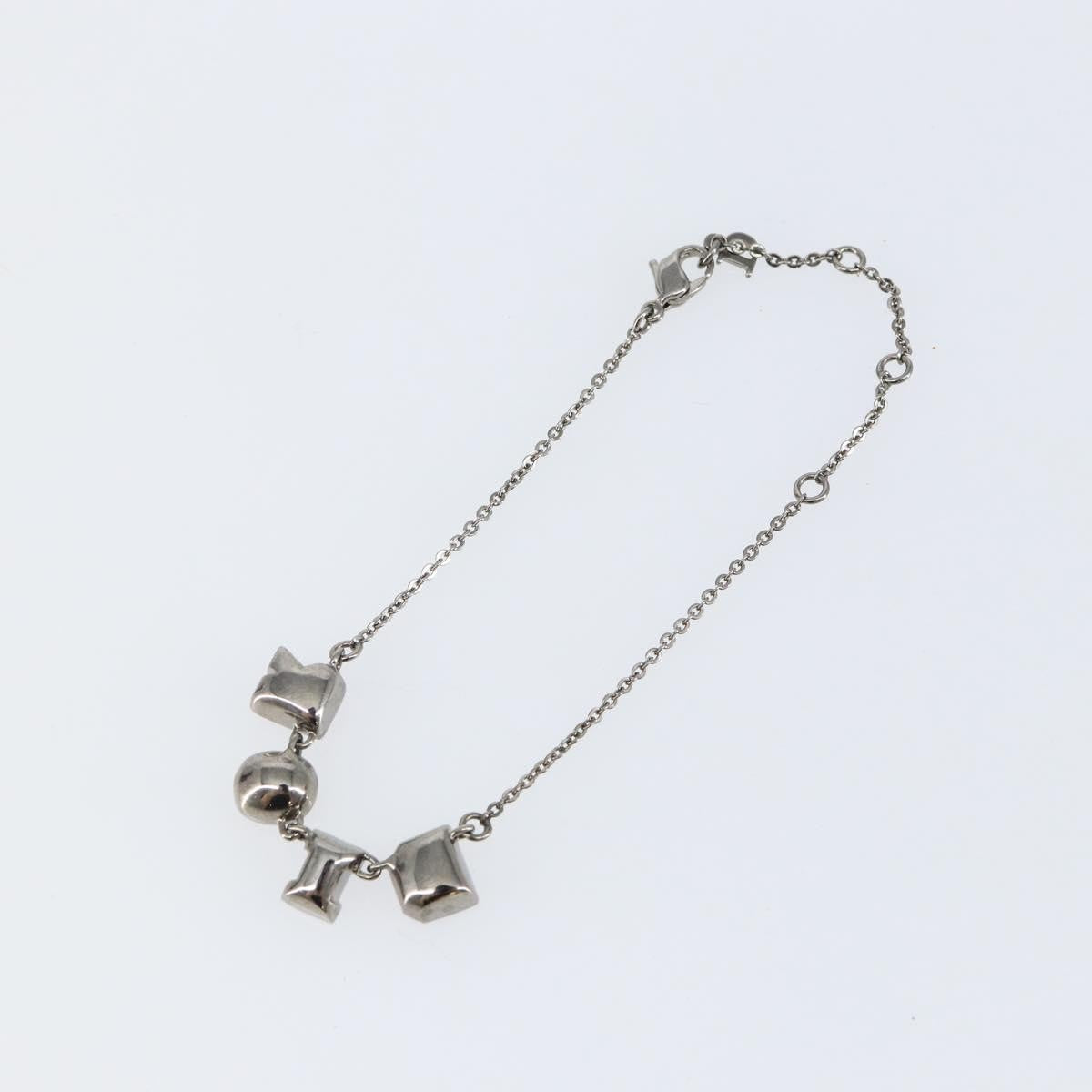 Christian Dior Dio(r)evolution Logo Bracelet Metal with Resin, SILVER, METAL, Bracelet