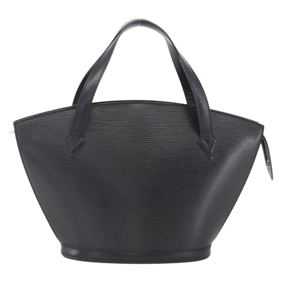 Louis Vuitton Saint Jacques NM Handbag Epi Leather, BLACK, LEATHER, Handbag