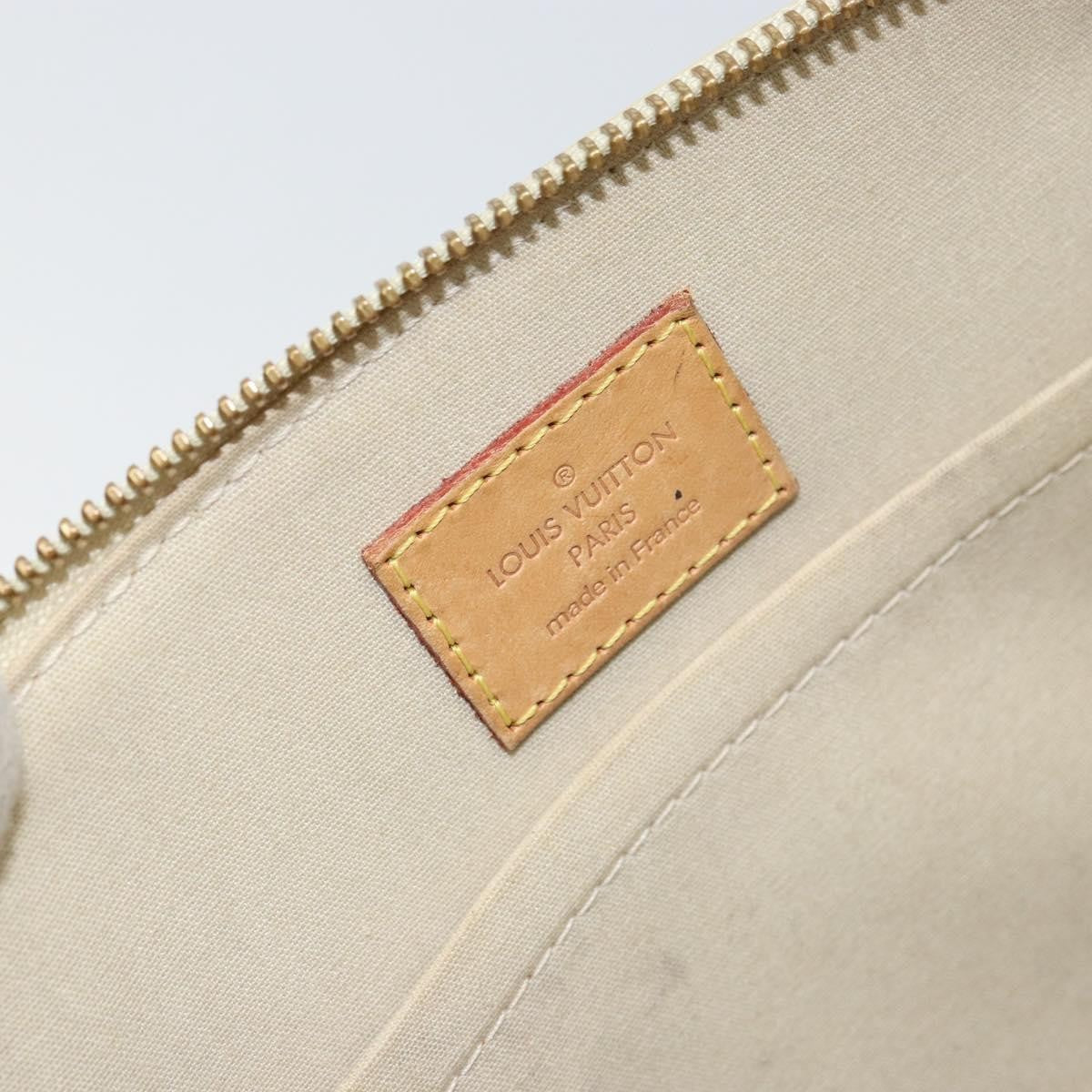 Louis Vuitton Sherwood Handbag Monogram Vernis, BEIGE, PATENT_LEATHER, Handbag
