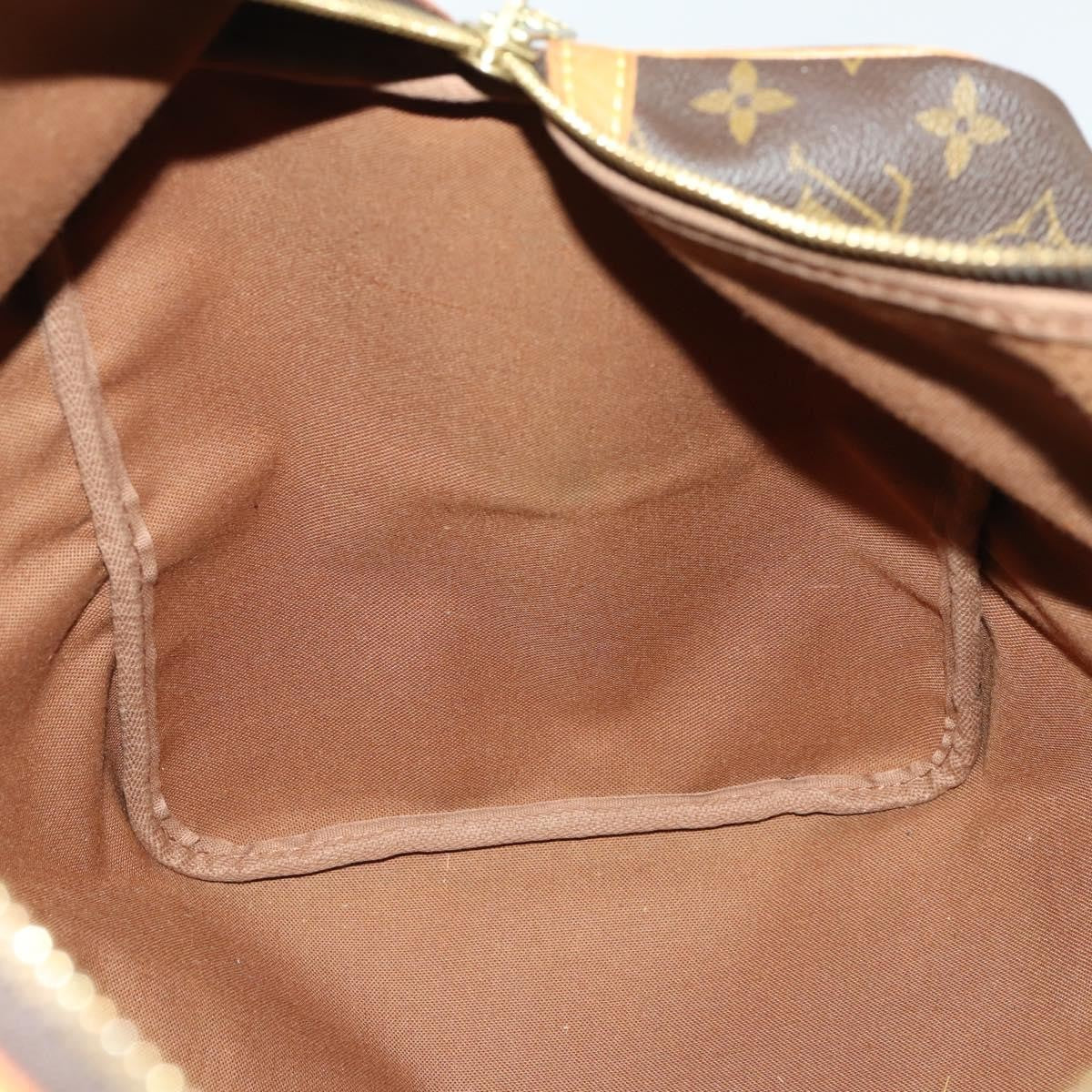 Louis Vuitton Sac Souple Handbag Monogram Canvas, BROWN, CANVAS, Travel bag