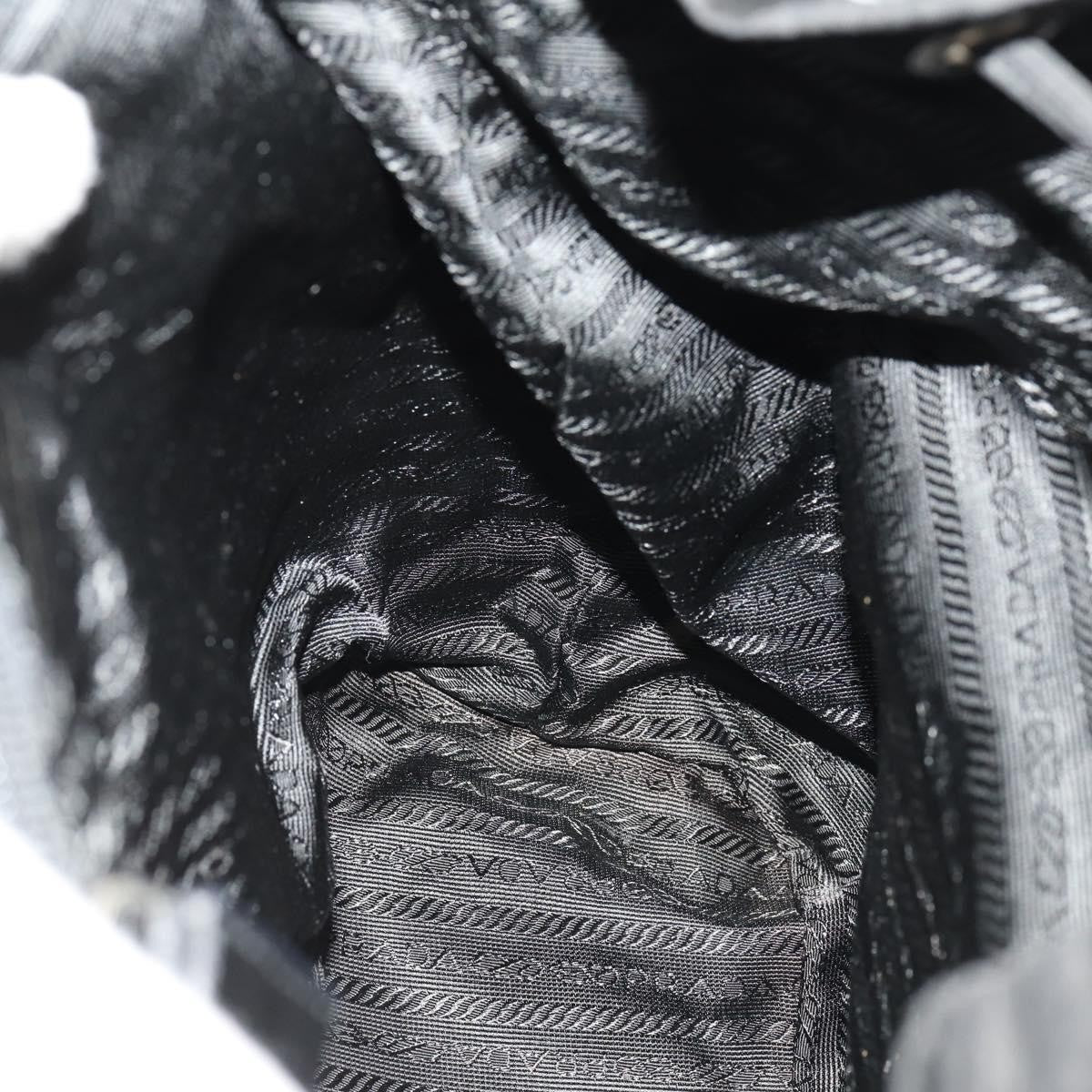 Prada Front Pocket Backpack Tessuto, BLACK, NYLON, Backpack