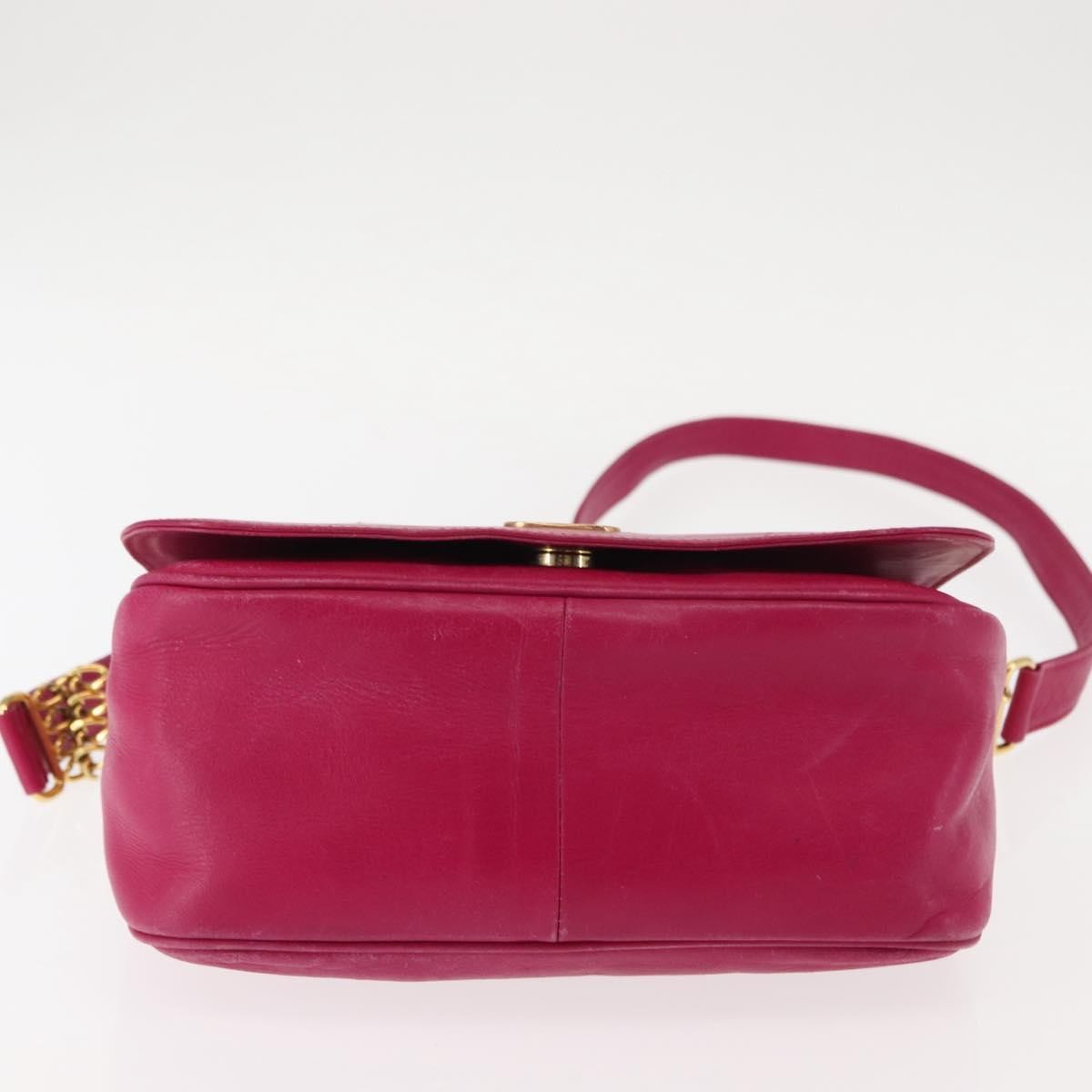 Valentino Garavani VLogo Flap Crossbody Bag Leather, PINK, LEATHER, Crossbody bag
