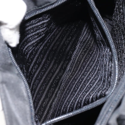 Prada Vintage Tote Nylon, BLACK, NYLON, Tote bag
