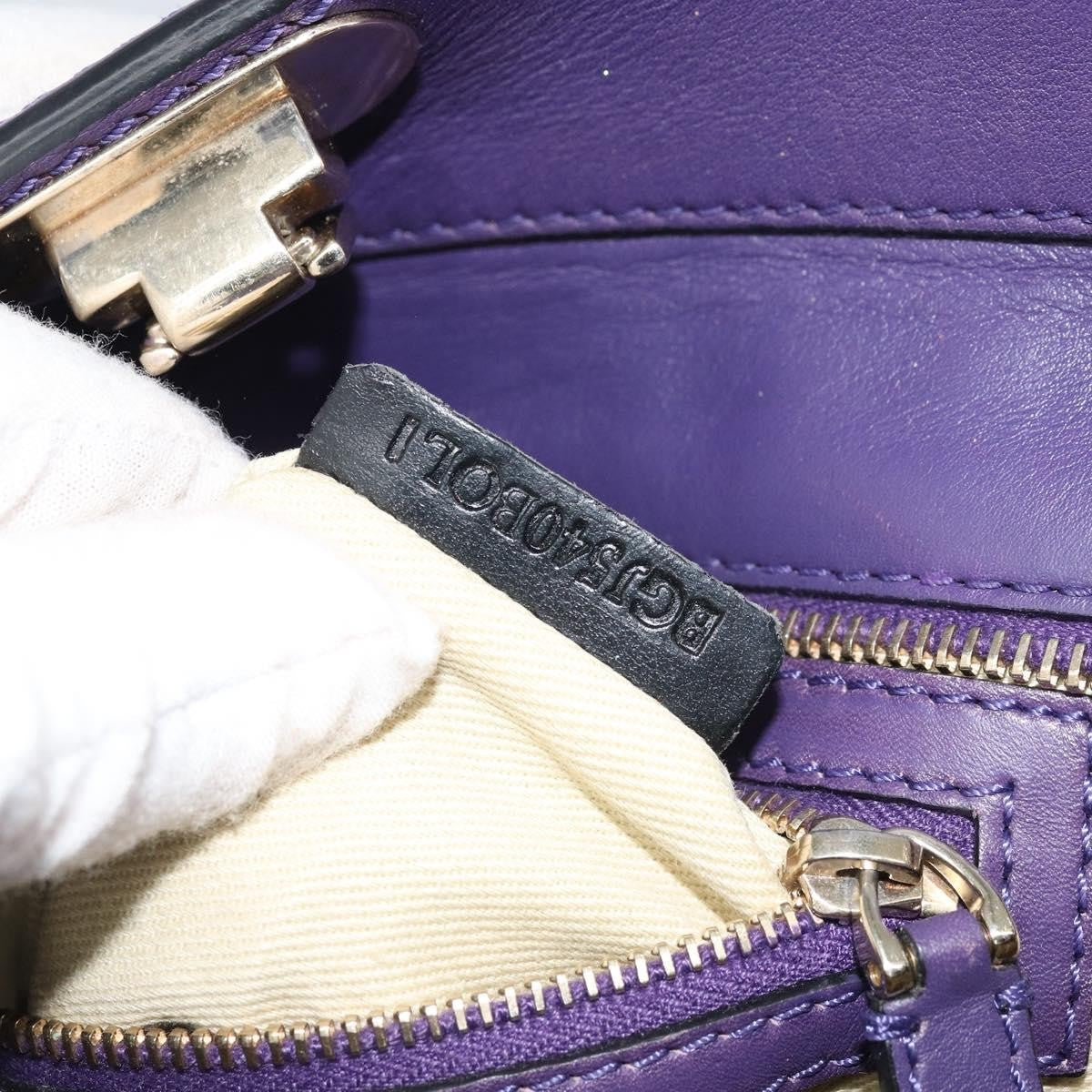 Valentino Garavani Rockstud Tote Rigid Leather, PURPLE, LEATHER, Tote bag
