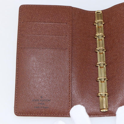 Louis Vuitton Agenda Cover Monogram Panda, Brown, Canvas, Wallet
