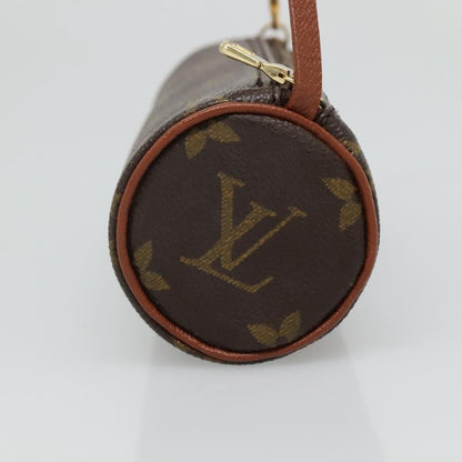 Louis Vuitton Papillon Pochette Monogram Canvas, BROWN, CANVAS, Handbag