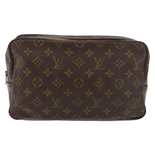 Louis Vuitton Trousse Toilette Monogram Canvas, Brown, Canvas, Clutch