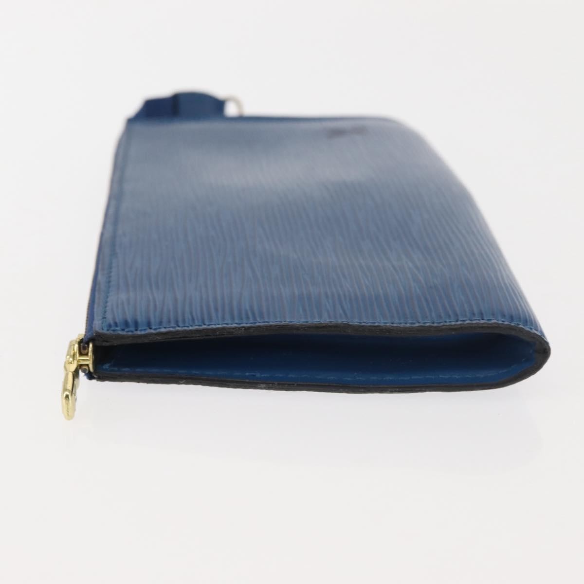 Louis Vuitton Pochette Accessoires NM Epi Leather, BLUE, LEATHER, Clutche & pouche