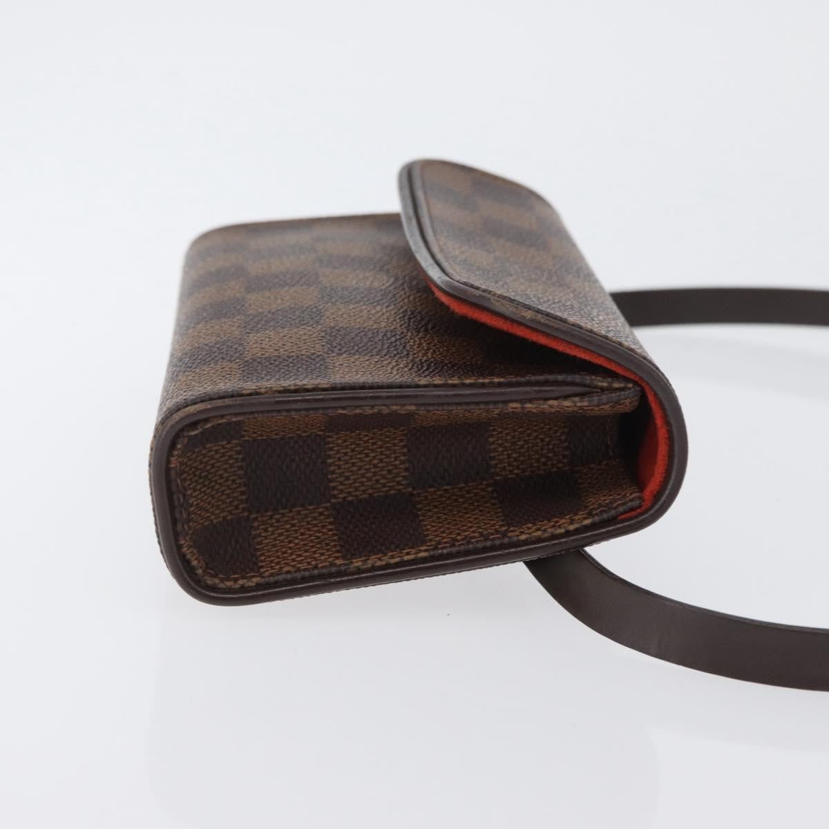 Louis Vuitton Florentine Waist Bag Monogram Canvas, BROWN, CANVAS, Clutche & pouche