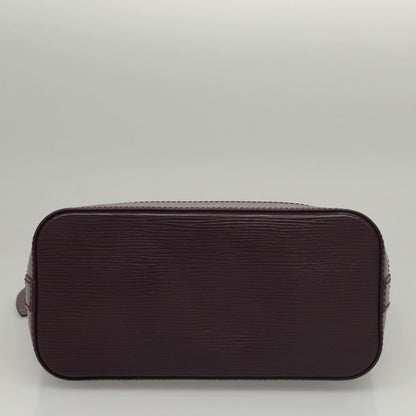 Louis Vuitton Lockit Handbag Epi Leather, PURPLE, LEATHER, Handbag