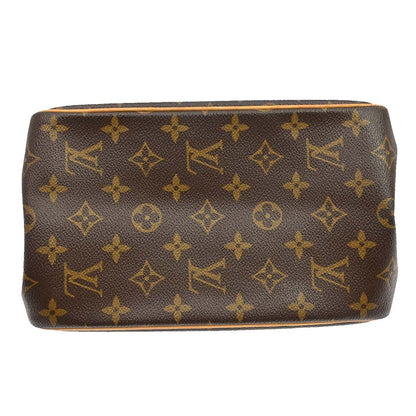 Louis Vuitton Batignolles Handbag Monogram Canvas, Brown, Canvas, Tote Bag