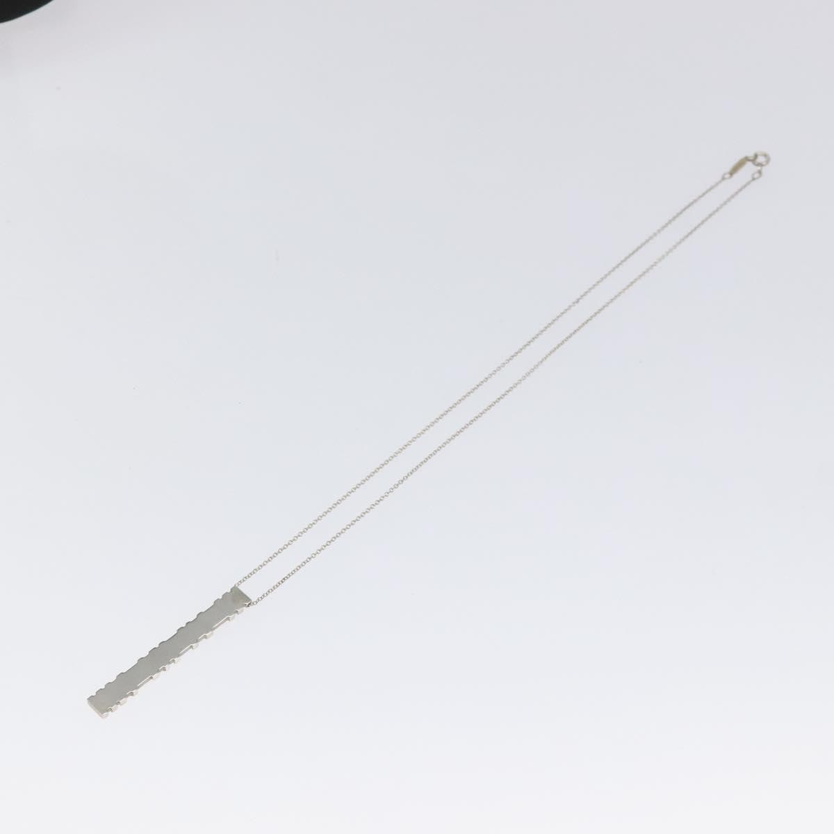 Tiffany & Co. Atlas Bar Pendant Necklace Silver 925, SILVER, SILVER, Necklace