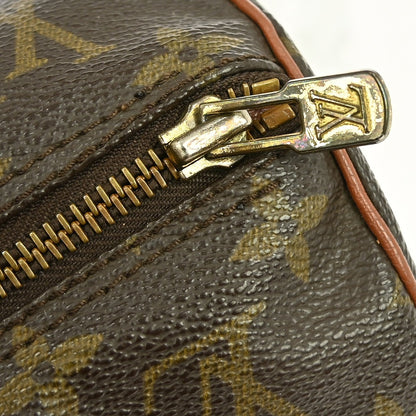 Louis Vuitton Papillon Handbag Monogram Canvas, Brown, Canvas, Handbag