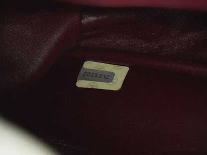 Chanel Flap shoulder Bag Leather, BLACK, LEATHER, Shoulder bag