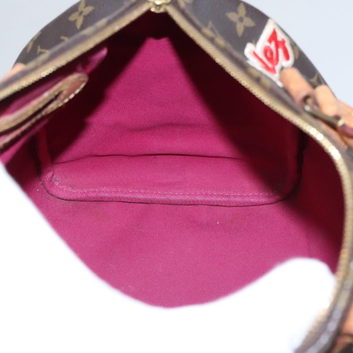 Louis Vuitton Speedy Bandouliere Bag Limited Edition Patches Monogram Canvas, BROWN, CANVAS, Handbag