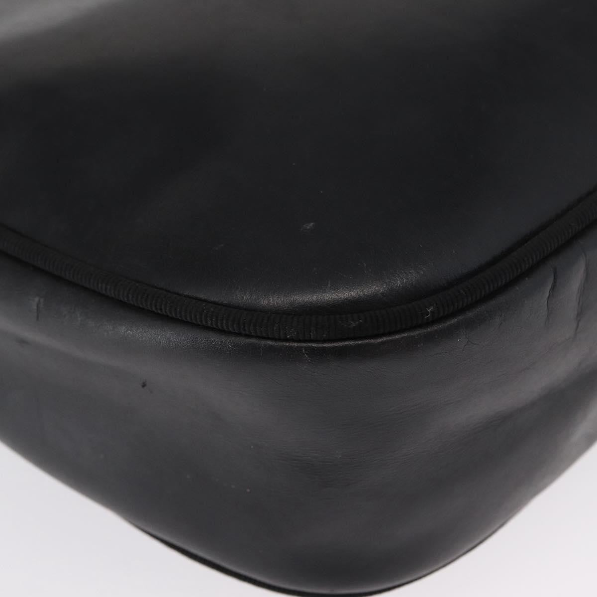 Salvatore Ferragamo Vara Bow camera Shoulder Bag Leather, BLACK, LEATHER, Shoulder bag