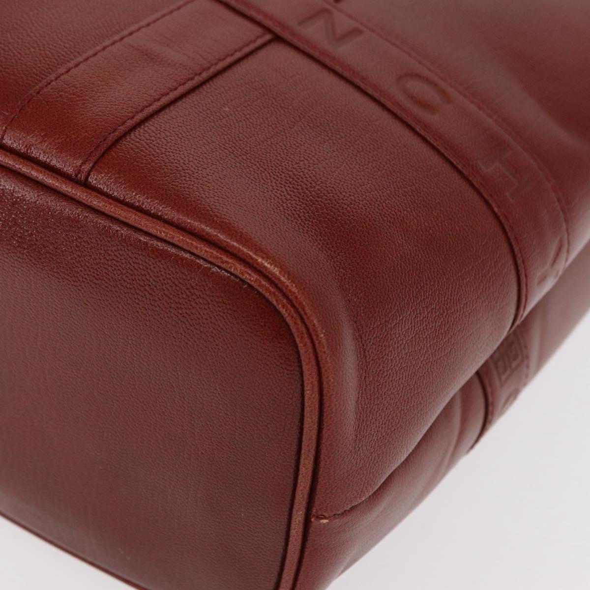 Givenchy Vintage Tote Bag Leather, BROWN, LEATHER, Tote bag