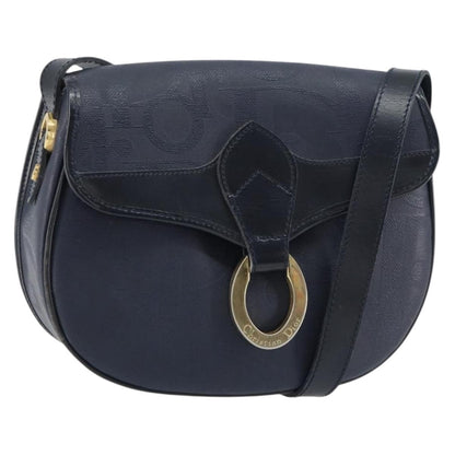 Christian Dior Trotter shoulder bag Canvas, NAVY, CANVAS, Shoulder bag