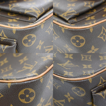 Louis Vuitton Excentri-Cite Handbag Monogram Canvas, BROWN, CANVAS, Handbag