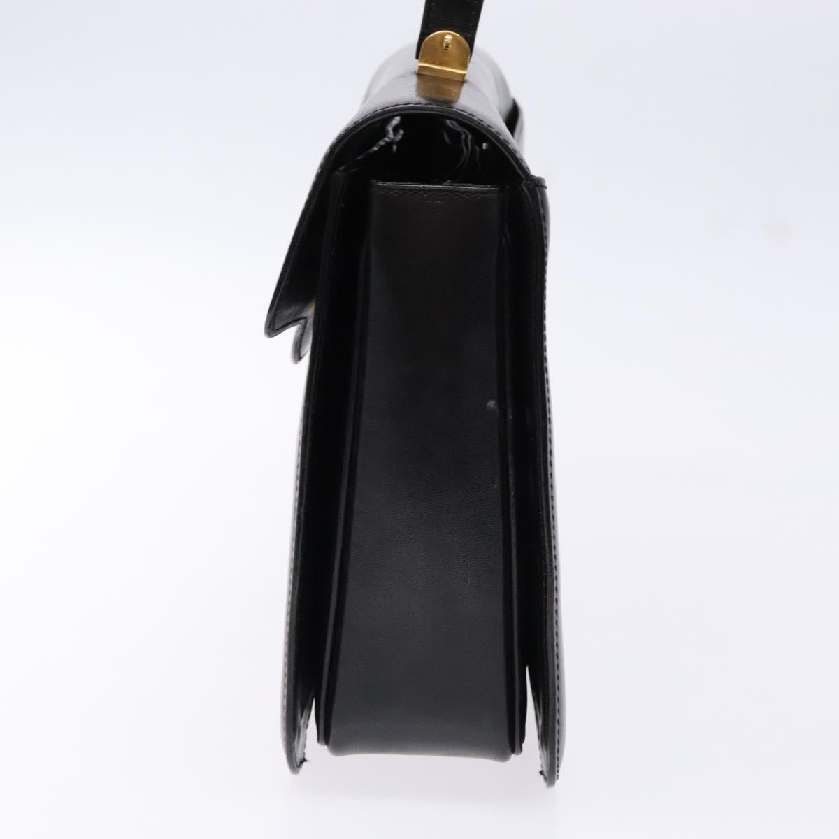 Bally Handbag Leather, Black, Leather, Handbag