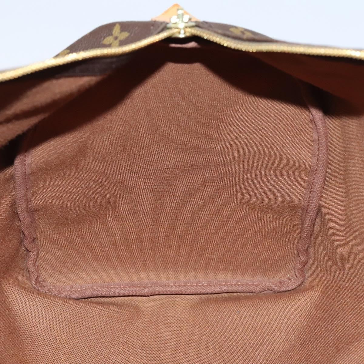 Louis Vuitton Keepall Bag Monogram Canvas, BROWN, CANVAS, Travel bag