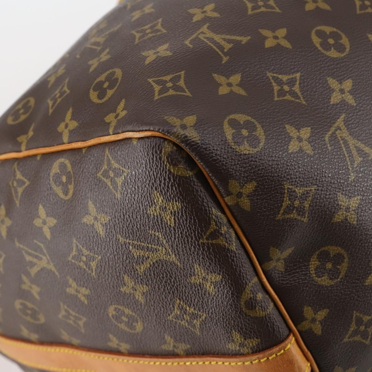 Louis Vuitton Keepall Bandouliere Bag Monogram Canvas, BROWN, CANVAS, Travel bag