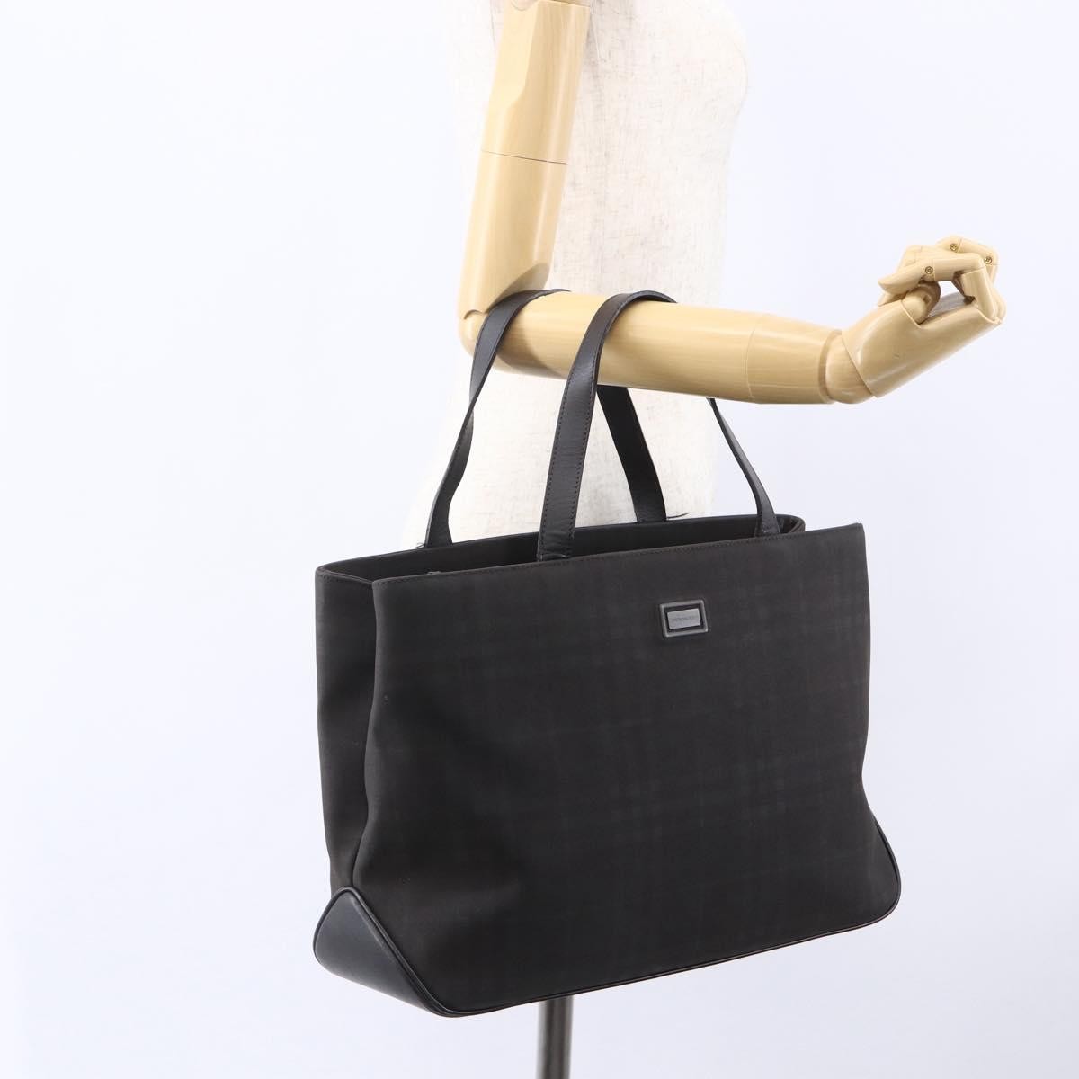 Burberry Nova Handbag Canvas, BROWN, PVC, Handbag