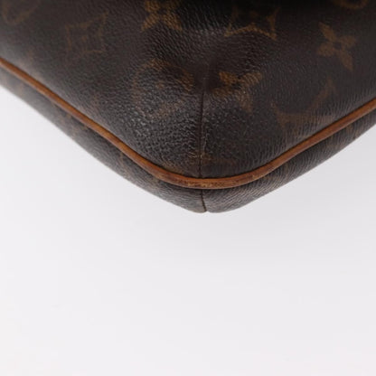 Louis Vuitton Musette Salsa Handbag Monogram Canvas, BROWN, CANVAS, Shoulder bag