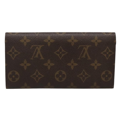 Louis Vuitton Emilie Wallet Monogram Canvas, Red, Canvas, Wallet