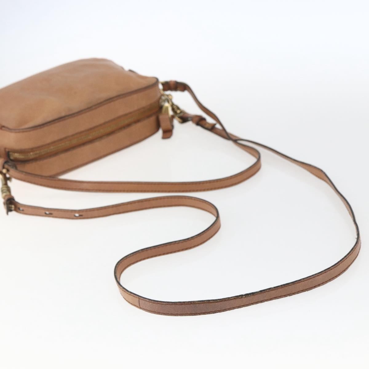 Chloe Vintage Shoulder Bag Leather, BROWN, LEATHER, Shoulder bag