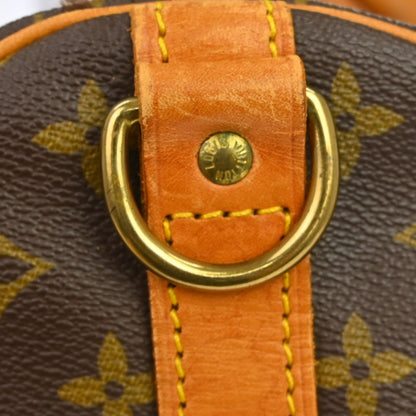 Louis Vuitton Keepall Bandouliere Bag Monogram Canvas, BROWN, CANVAS, Travel bag