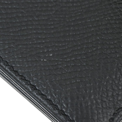 Hermes Bearn Wallet Epsom, Black, Leather, Wallet
