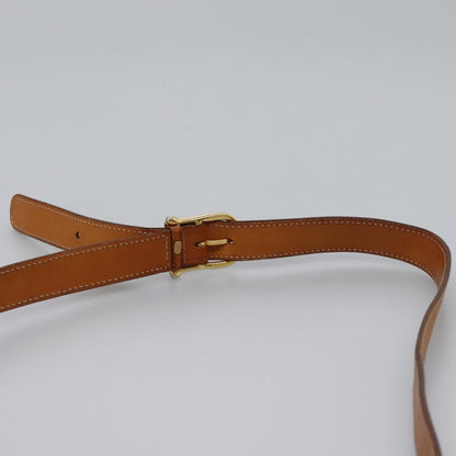 Celine Vintage Macadam Circle Logo Shoulder Bag Canvas and Leather, BROWN, CANVAS, Shoulder bag